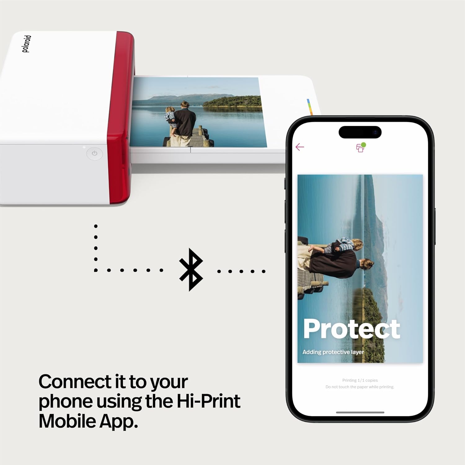 Hi-Print Bluetooth 4x6 Photo Printer + Photo Paper Bundle (80 Sheets Included) (6552) - Image 8