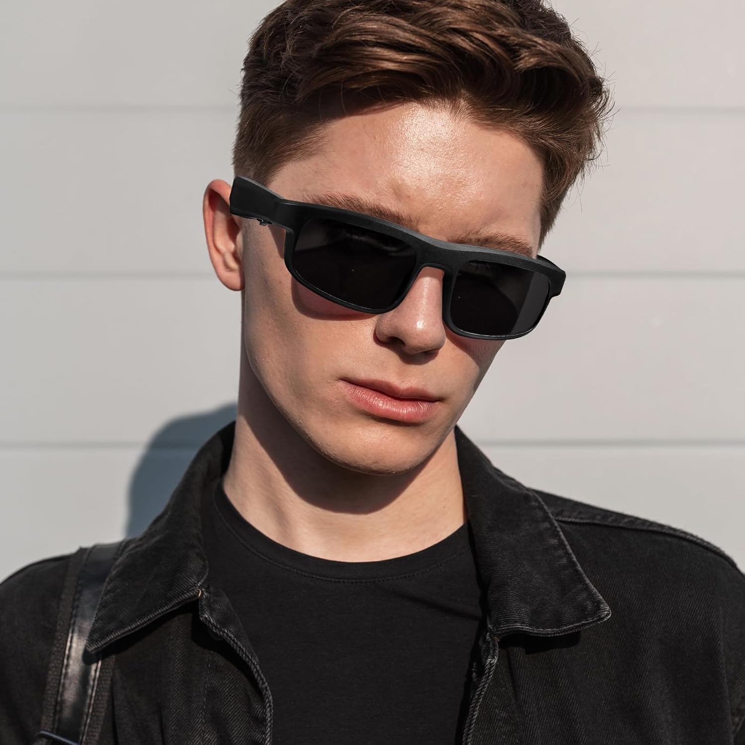 Smart Glasses - Bluetooth Glasses for Men & Women, Touch Control, Outdoor UV Protection and Voice Control, Hands-Free Calls (Clear Lens) - Image 7